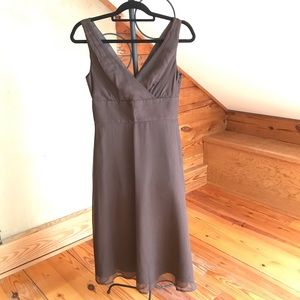 J. Crew Brown Silk Dress, NWT, Size 4